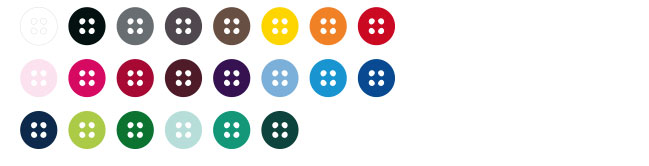 Choose your button colour from 21 colours