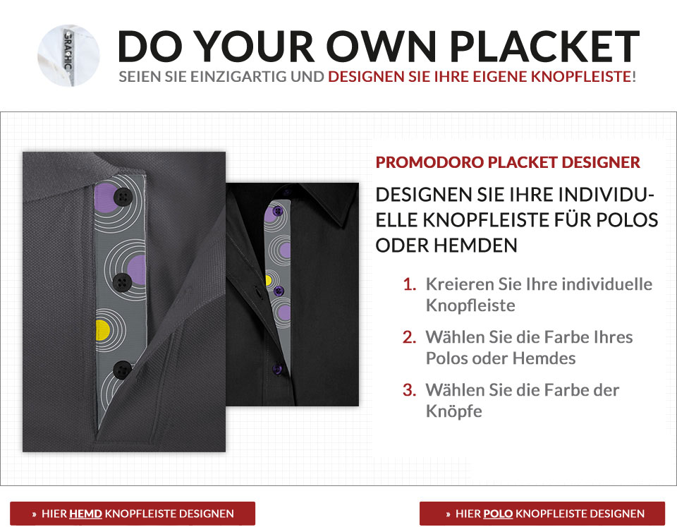 Do your own placket Do your own placket