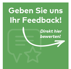 Geben Sie uns Ihr Feedback