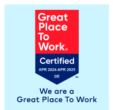 We are a GREAT PLACE TO WORK